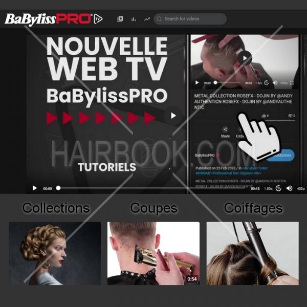 Babyliss PRO lance une WebTV