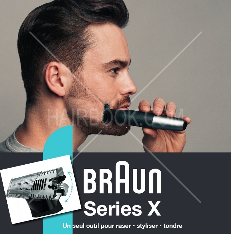 Raser, Styliser, Tondre avec la Serie X chez Braun